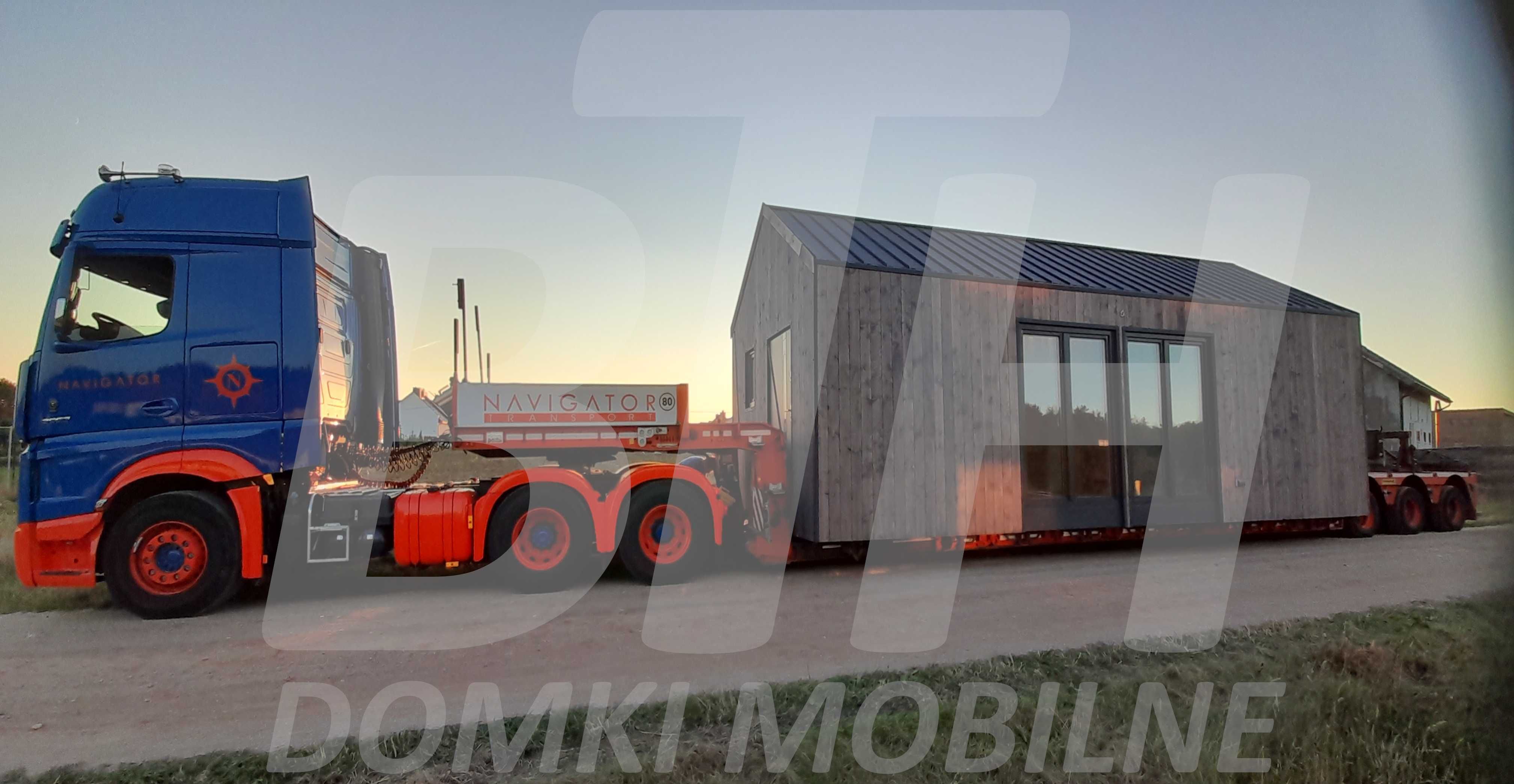 Domek Mobilny 35m²+8,7m² Antresola, Indywidualne Zamówienie BT-House