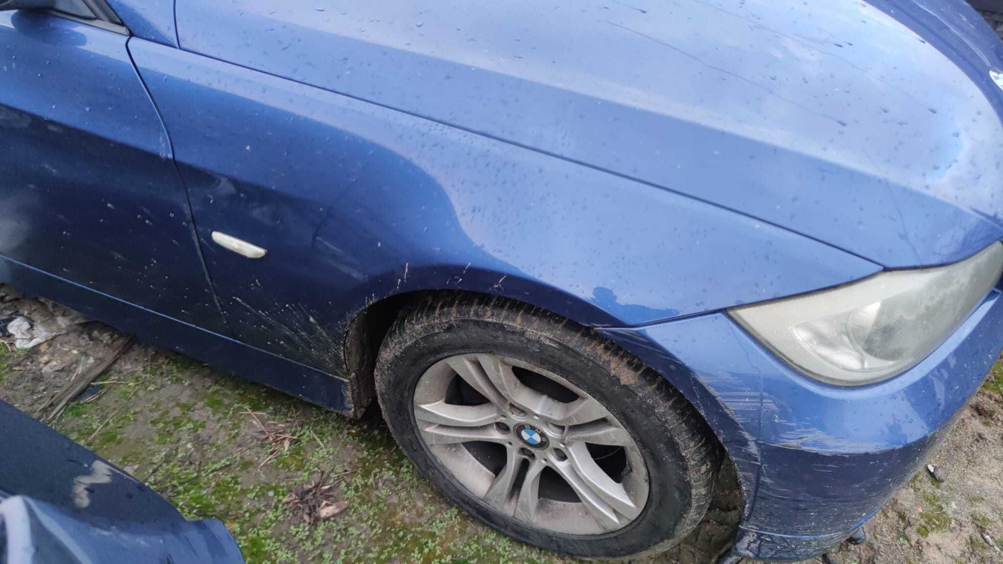 Błotnik prawy BMW e90 e91 montegoblau A51/5