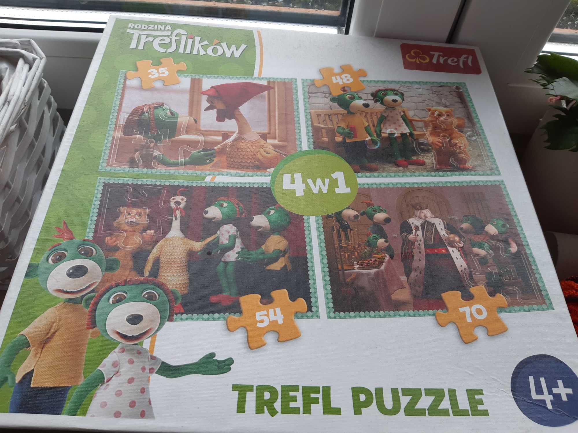 PUZZLE Trefliki 4 w1 4+