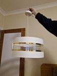 Delikatny żyrandol, lampa wisząca