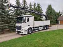 Mercedes-Benz Actros z HIAB 232/ składany w Z/ pilot