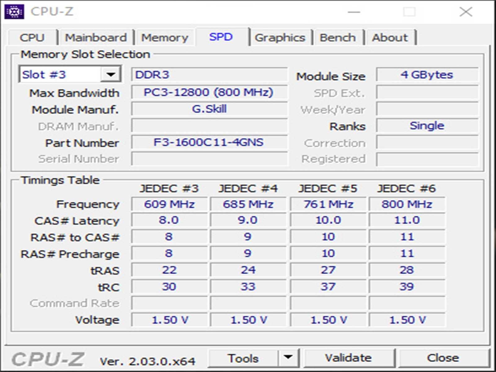 DDR3 8GB G.SkiLL 12800 -Komputer