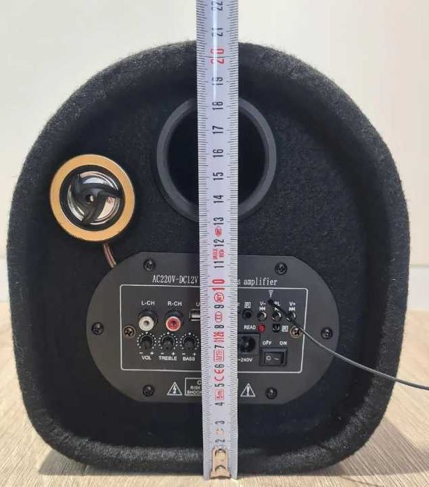 Самбуфер - колонка активный сабвуфер бочка для дома в авто