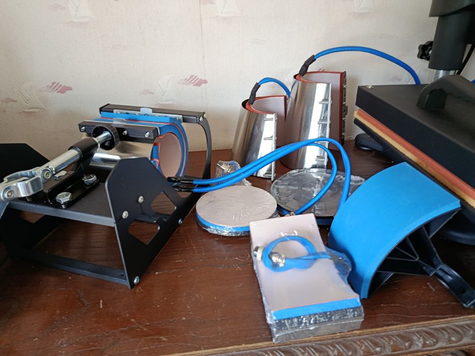 Prensa 8-1 Máquina de termofixação