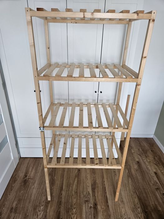 Drewniany regał 200x86x55