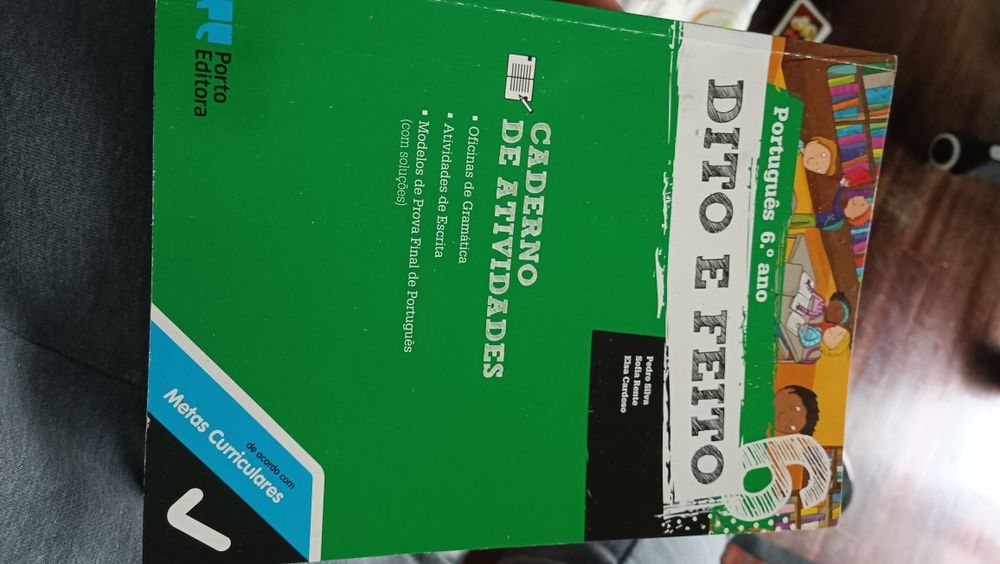 Dito e Feito 6 português - caderno de atividades