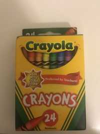 Набiр воскових олiвцiв, Crayola. США. Восковые Карандаши.