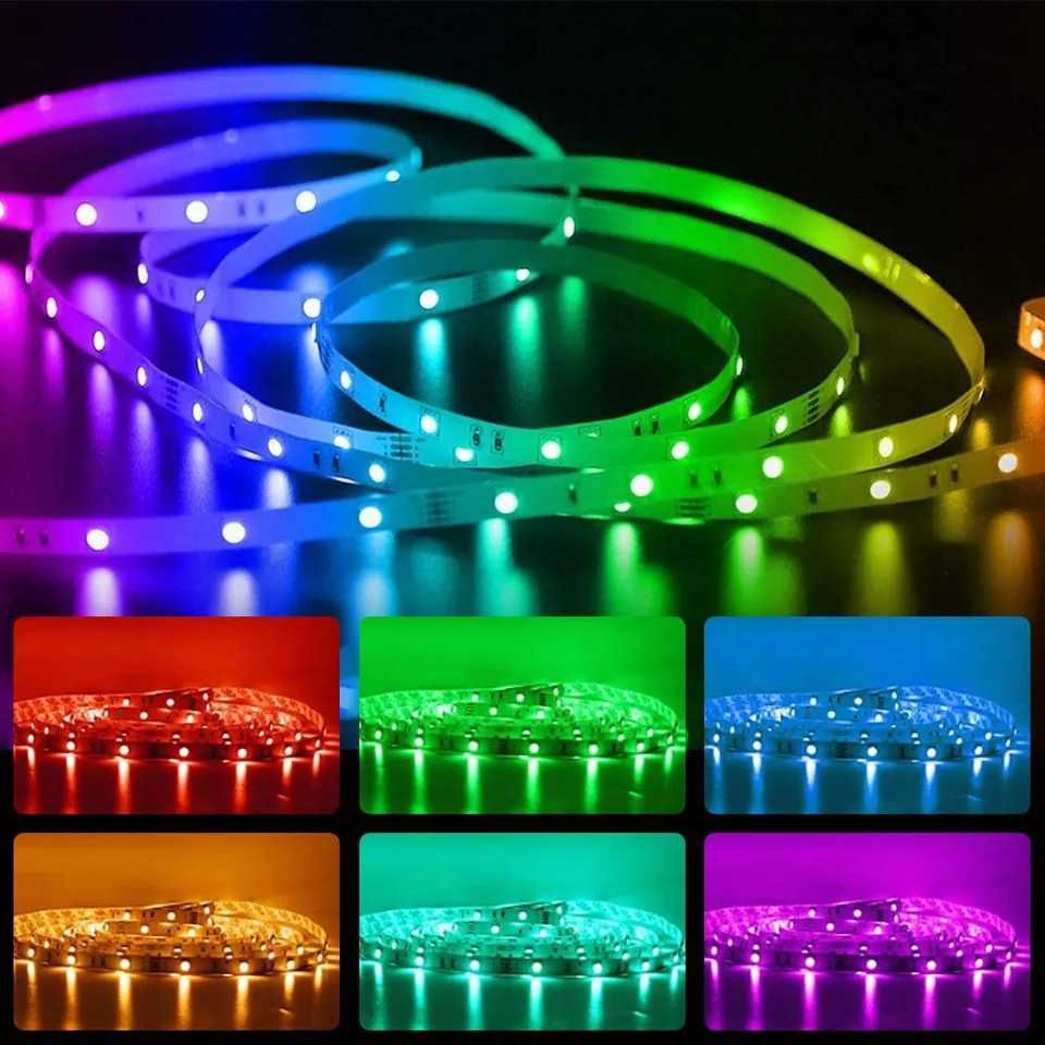 Умная светодиодная лента | Wi-Fi 5050 RGB подсветка | 18 LED умный дом