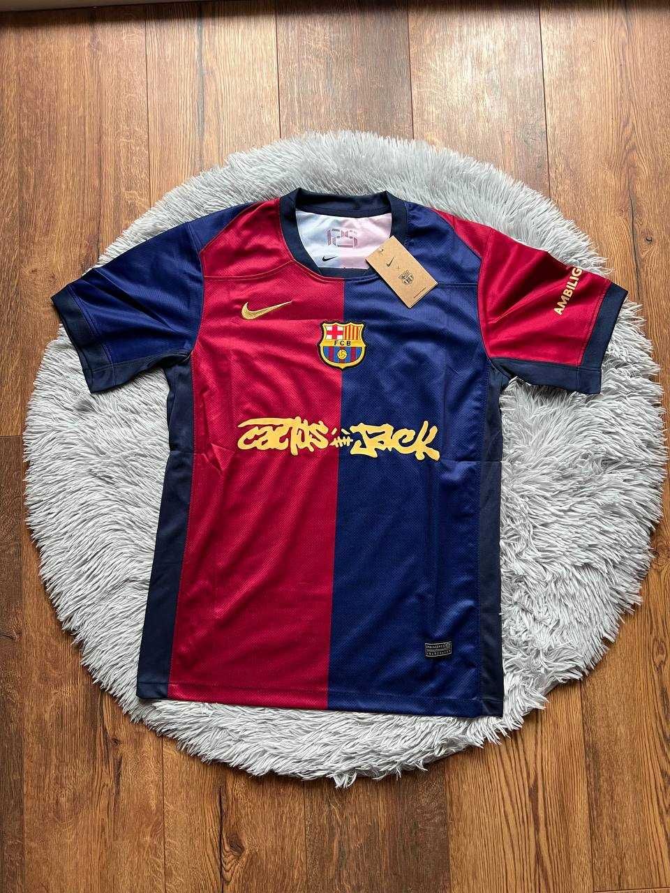 Koszulka Barcelony FCB - Nike x Travis Scott Cactus Jack