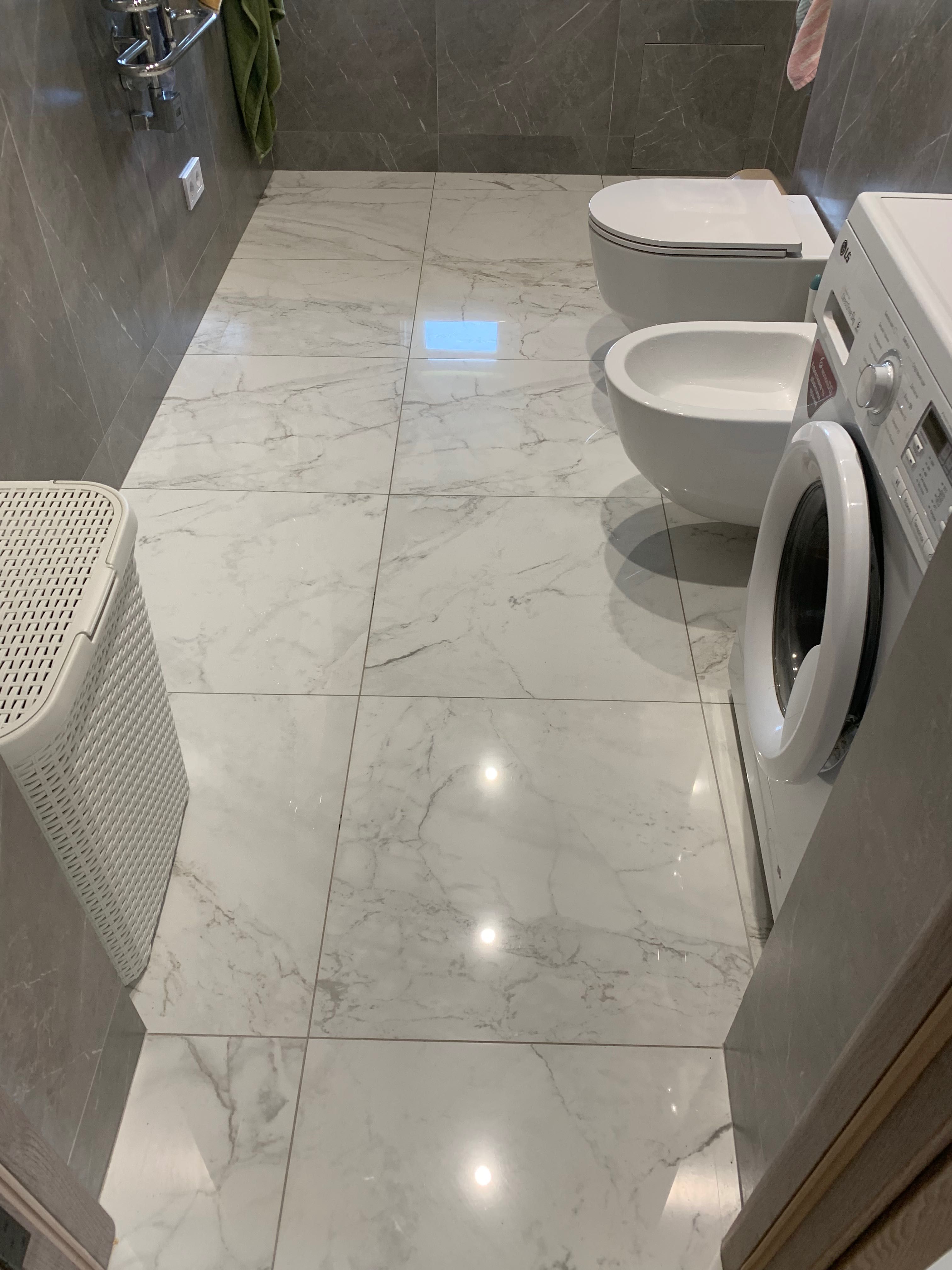 Плитка 5 м2 Іспанія, глянсова Pamesa Luni Leviglass 60x60 blanco