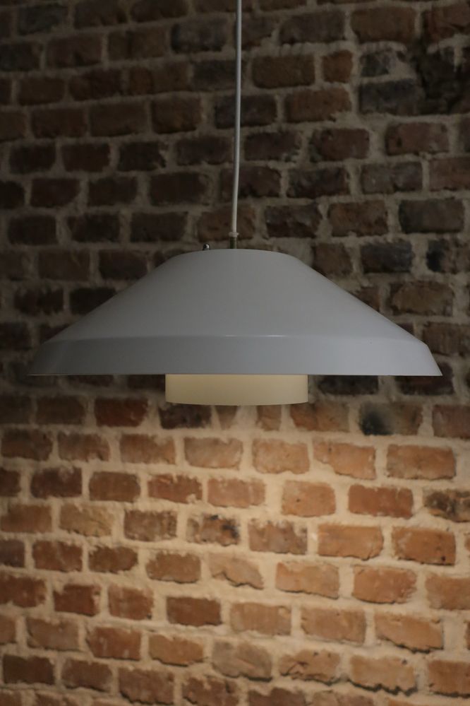 Duńska lampa sufitowa space age vintage wisząca