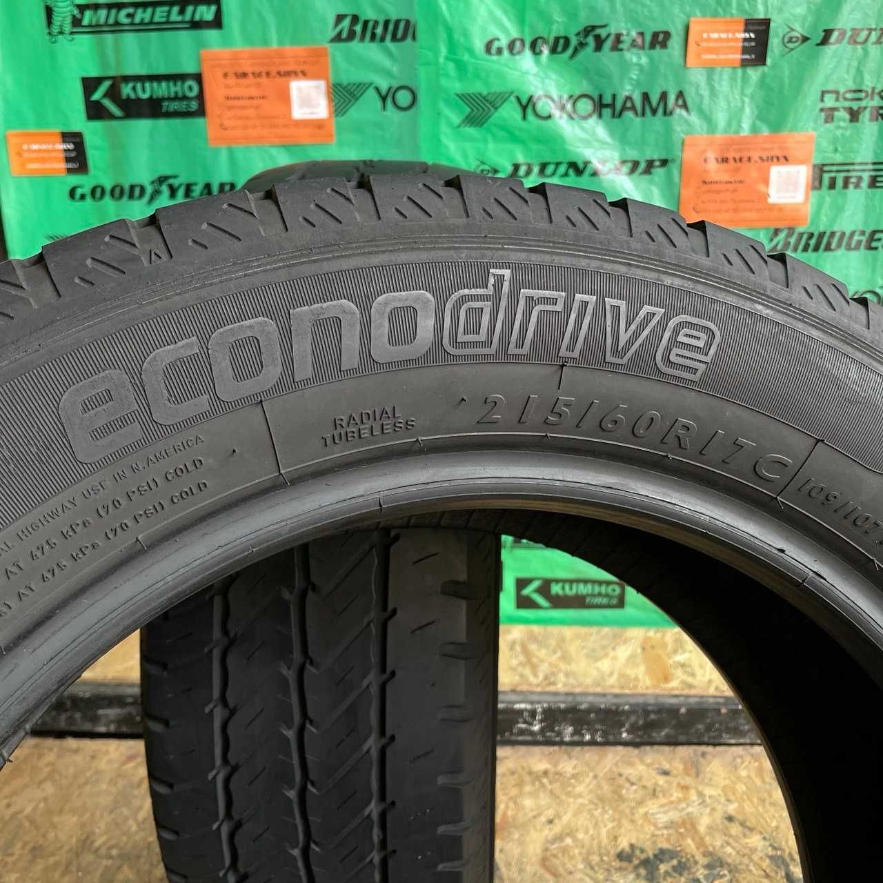215/60 R17C Dunlop Econo Drive Літні шини бу склад