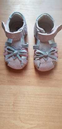 Sandałki skórzane SUNWAY dla dziewczynki