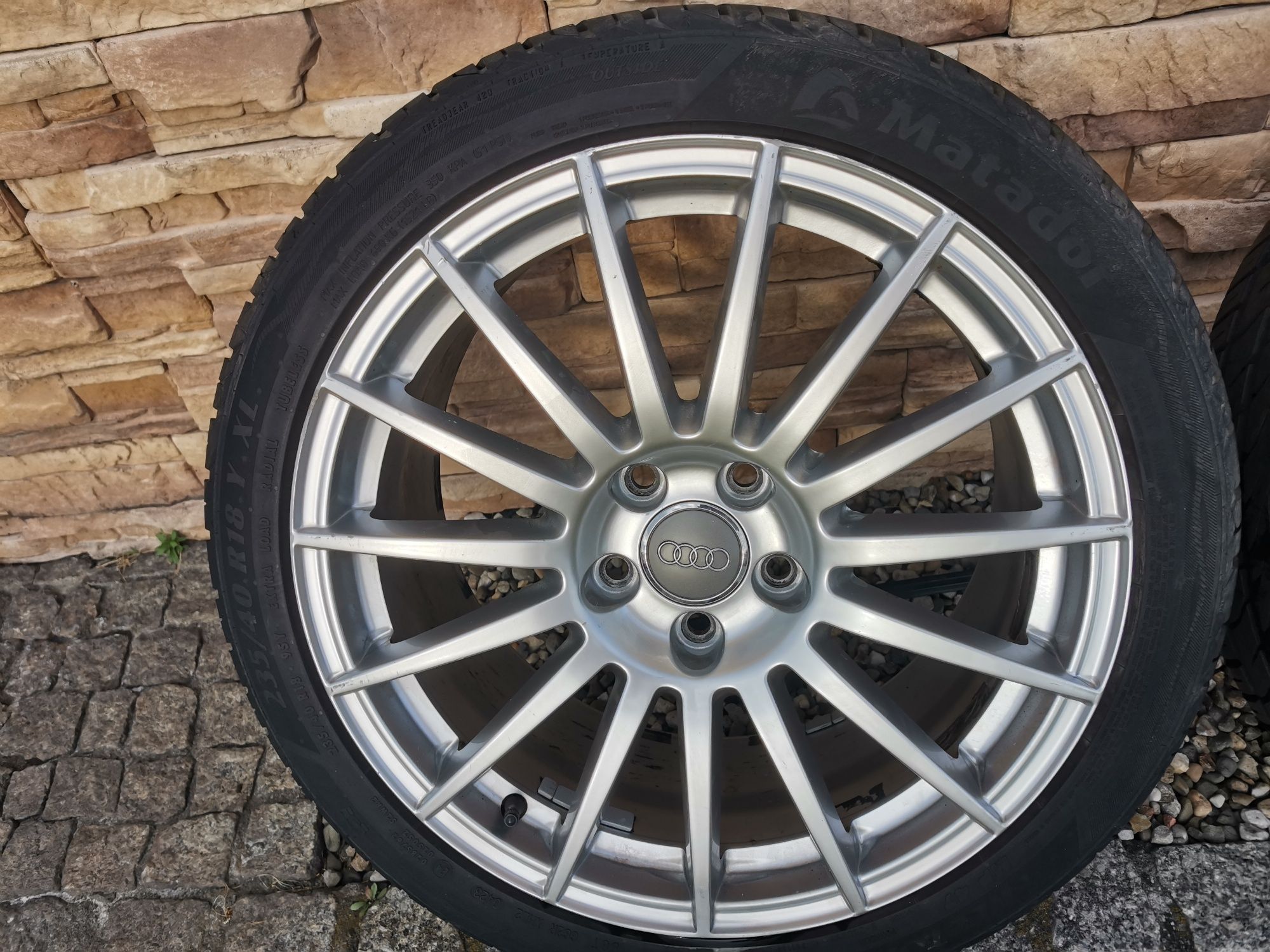 AUDI 4x Koła felgi aluminiowe + opony Matador Hectorra 3, 235/40/18