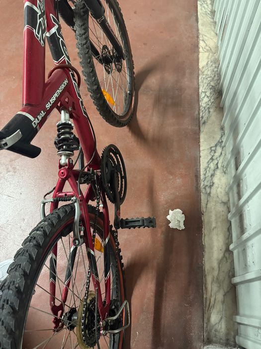 Bicicleta usada.
