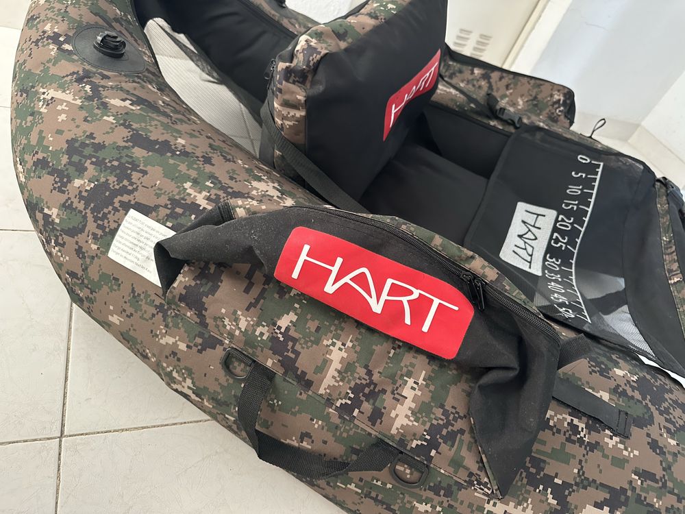 Pato para pesca individual com bomba de ar NOVO