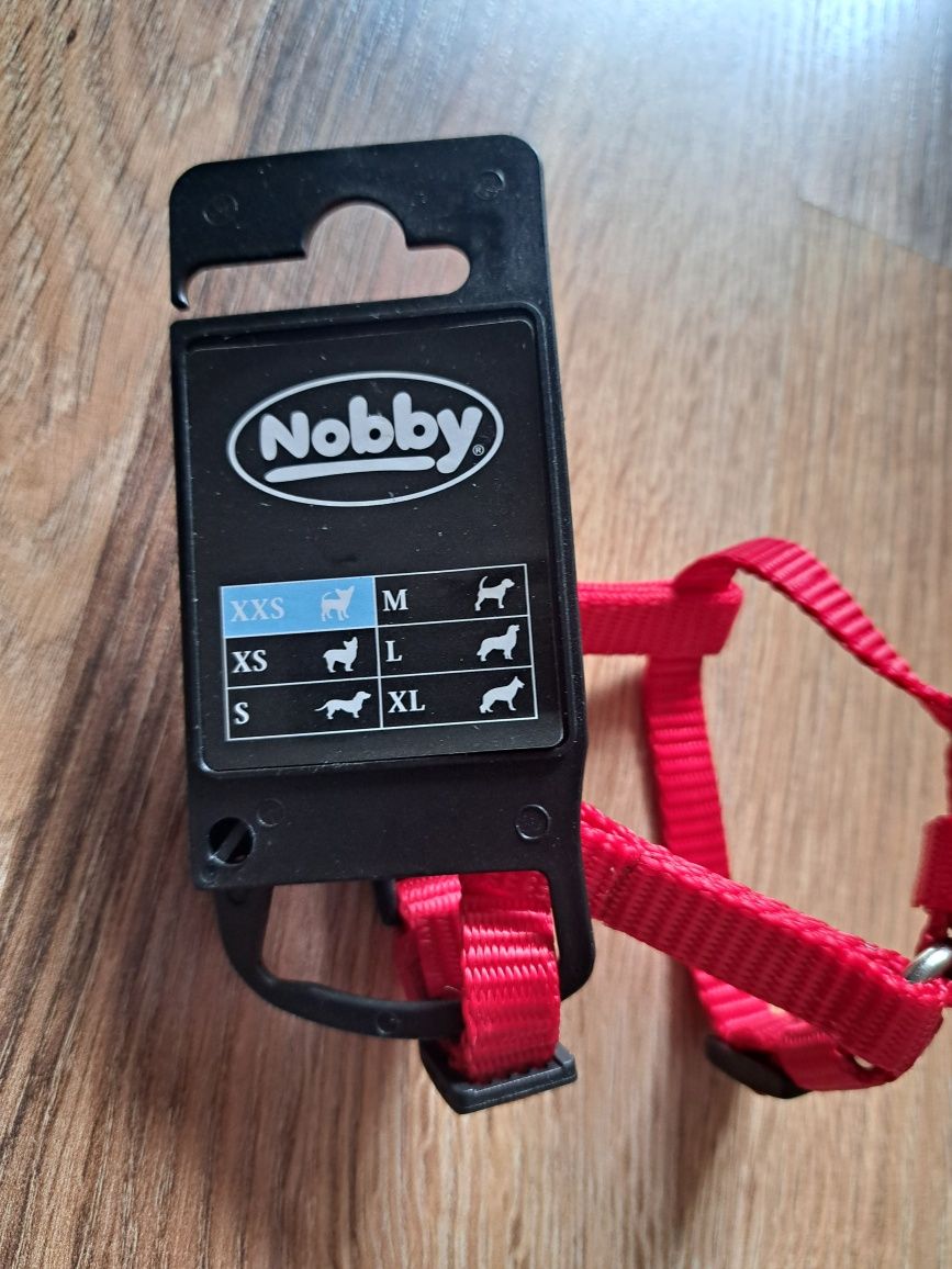 Klasyczne szelki dla psa Nobby Classic - Czerwone
