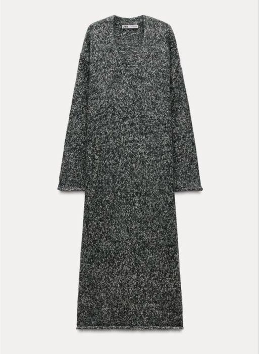 Шерстяне плаття сукня міді максі