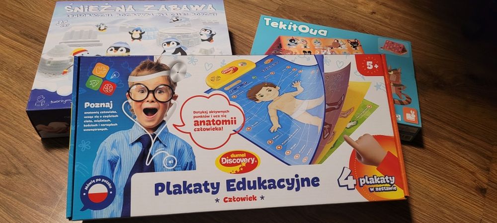 Dumel gra edukacyjna  części ciała