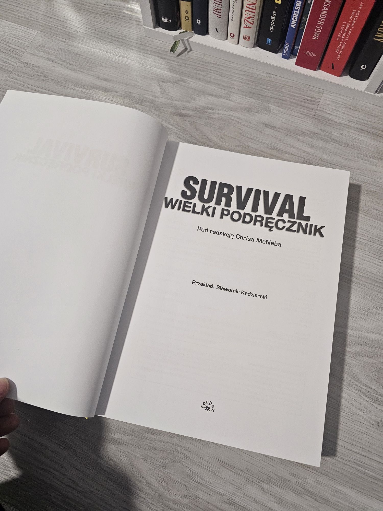 Survival Wielki podręcznik IDEALNY STAN Chris Mcnab