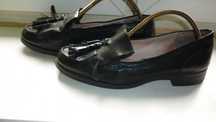Clarks- skórzane mokasyny r; 40
