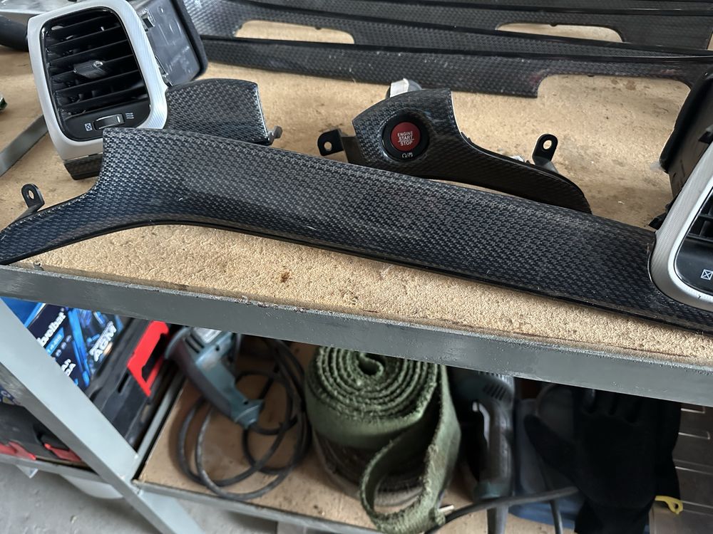 Dekory carbon jeep grand cherokee wk2 trackhawk lift srt komplet