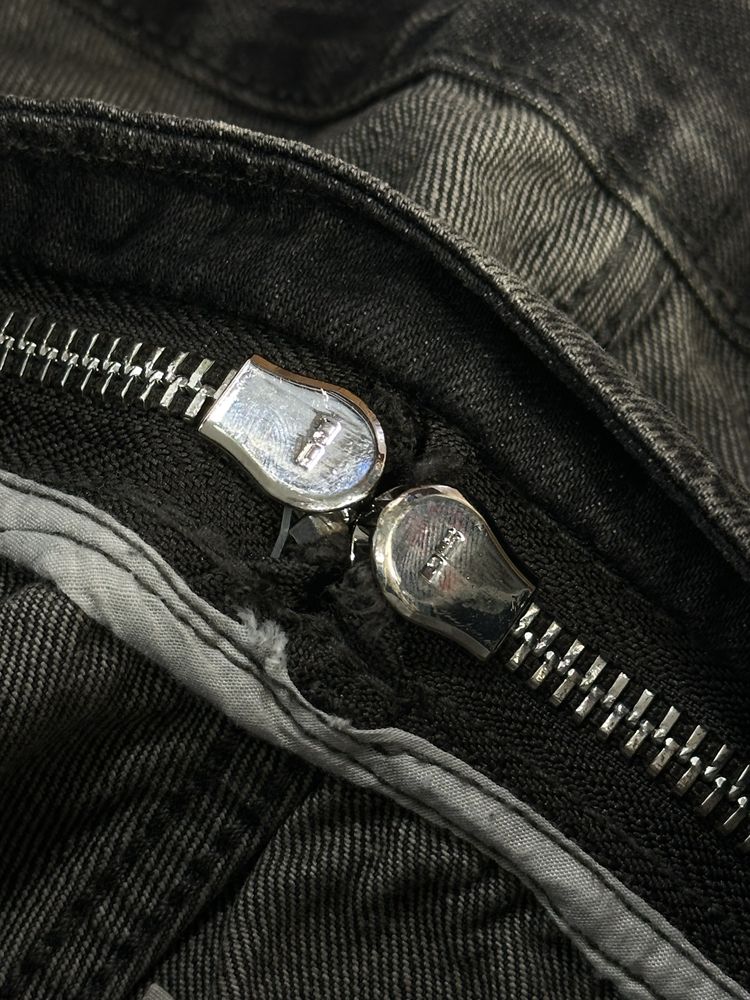 Клеш Rick Owens bolan banana cut jeans opium archive джинси чорні сірі