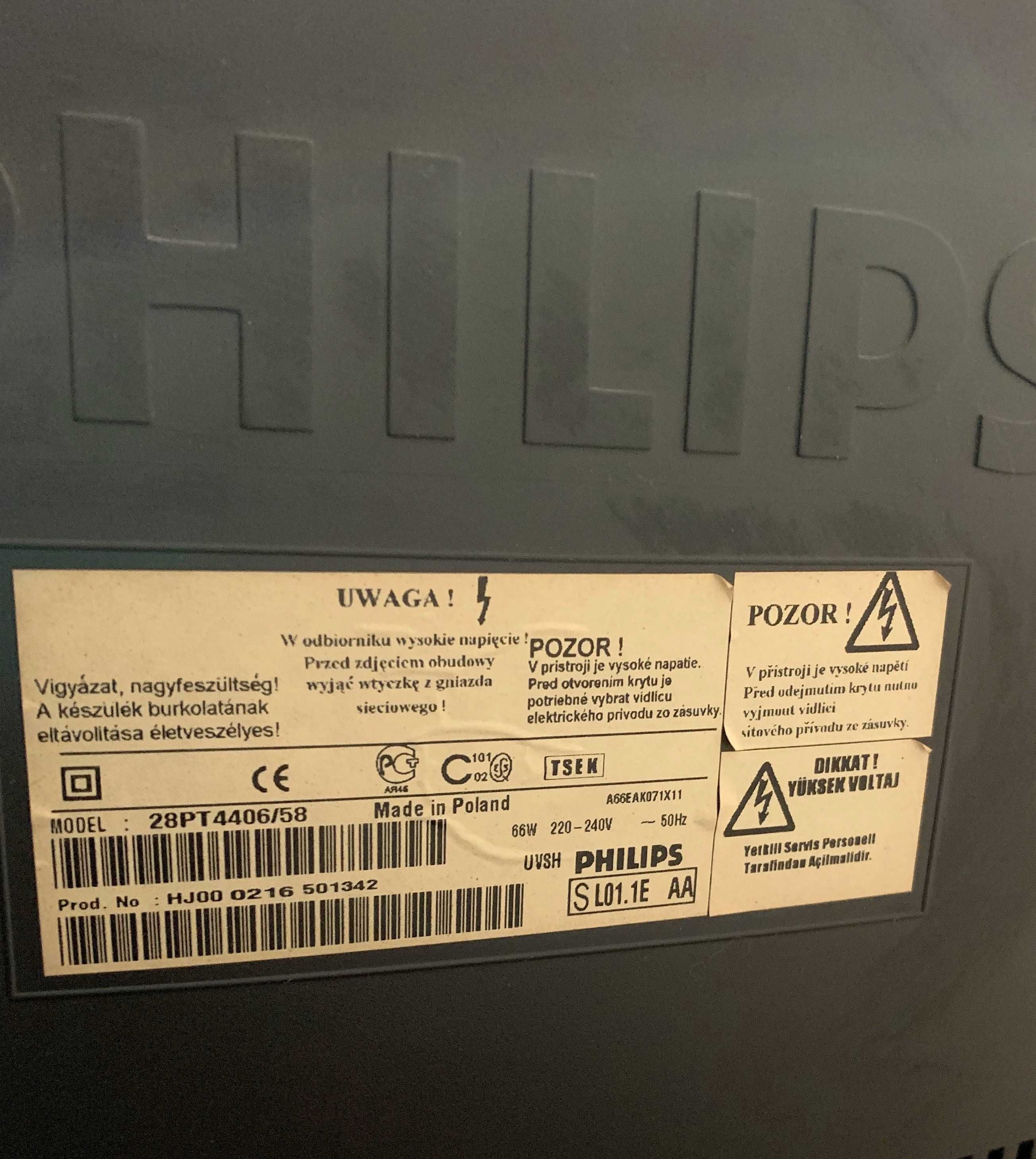 Телевізор 28 дюймів Philips 28PT4406/58 для ретро-ігор старих консолей