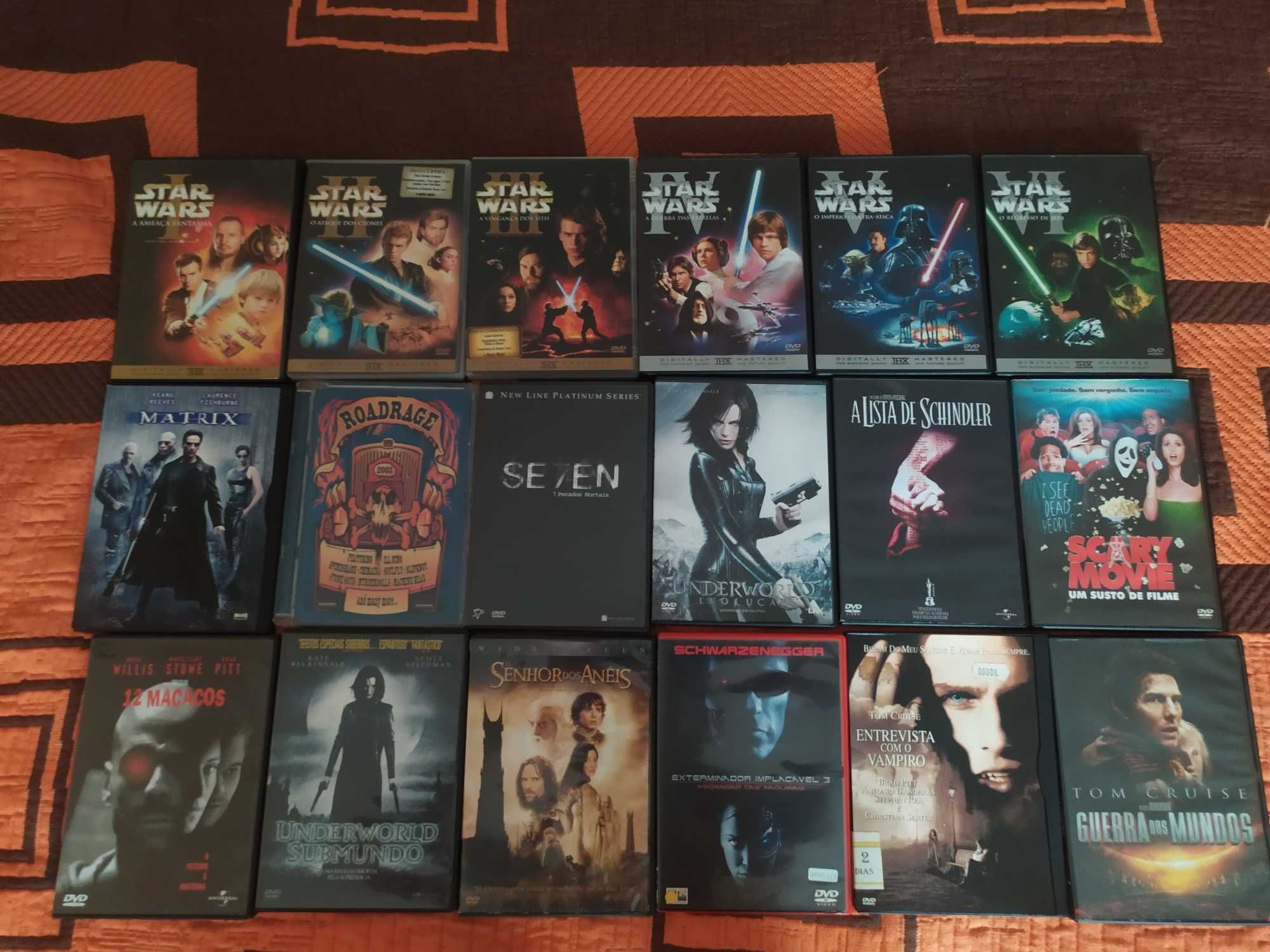 Lote de filmes DVD