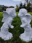 Anioły figurki ogrodowe figurki do ogrodu