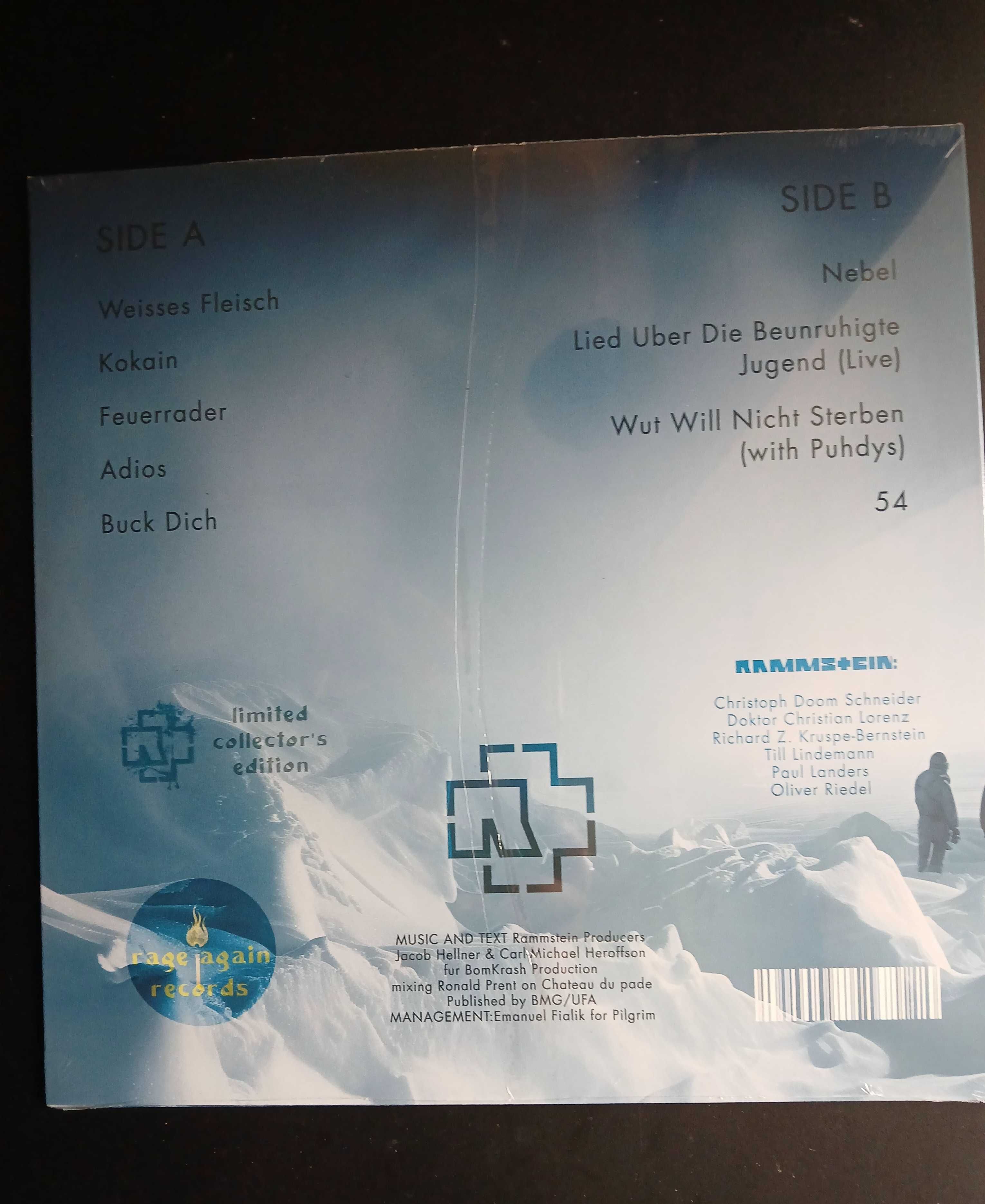 Rammstein - Rare Tracks and Singles  Vol 2
(unofficial) Vinil selado.