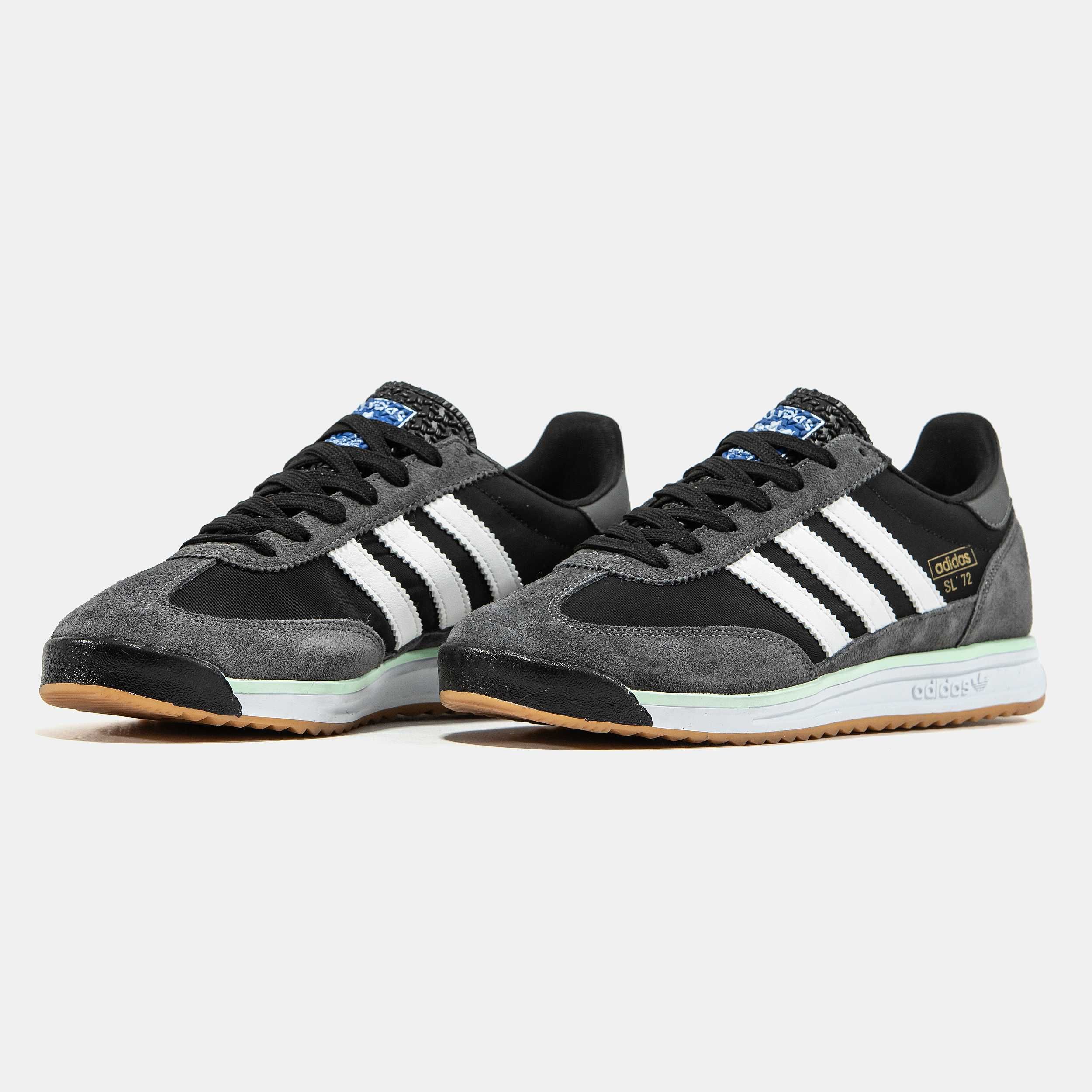 Мужские кроссовки Adidas SL '72 Grey Premium. 40-45