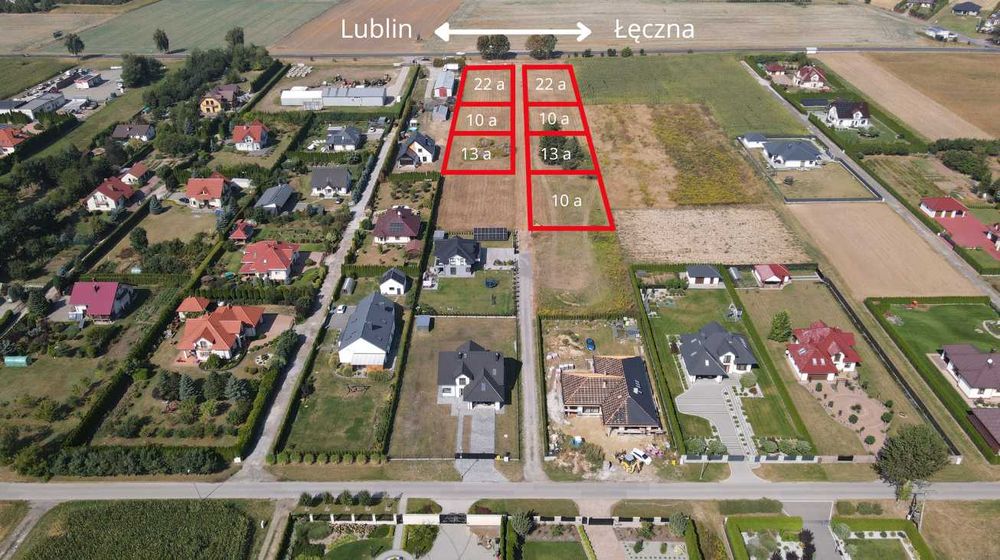 Działki budowlane Zofiówka – media, blisko DK82 i Łęcznej!