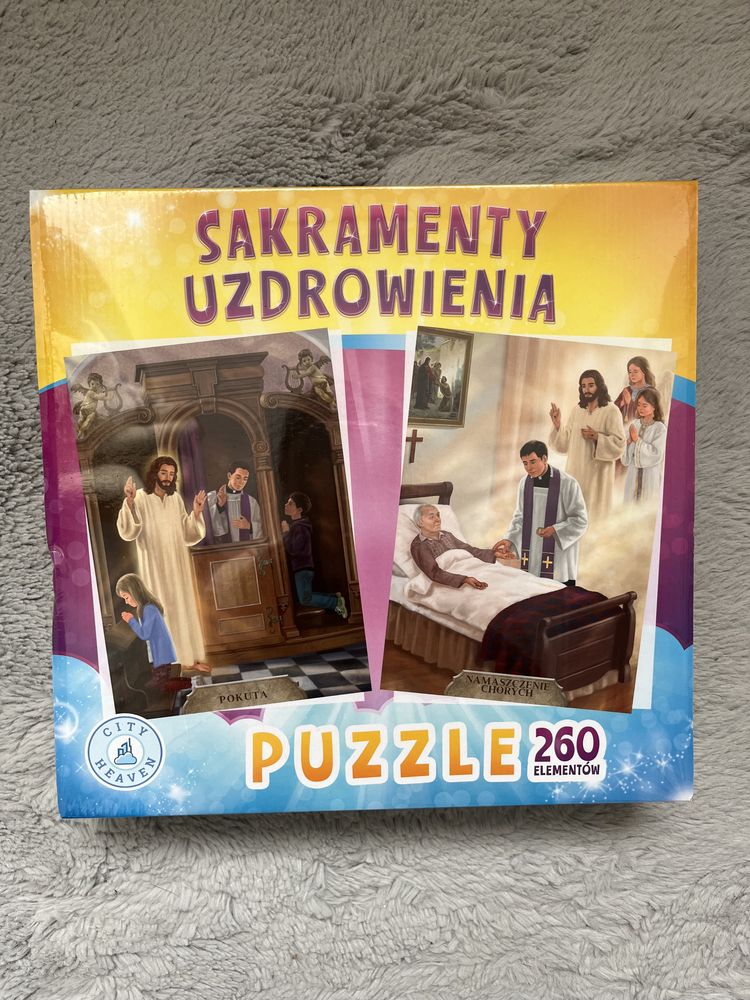 Puzzle Sakramenty 3 pack NOWE