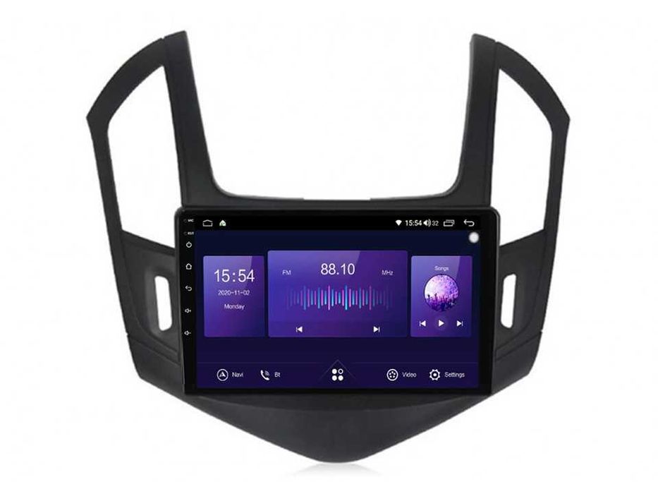 Radio samochodowe Android Chevrolet Cruze (9", black) 2009.-2014