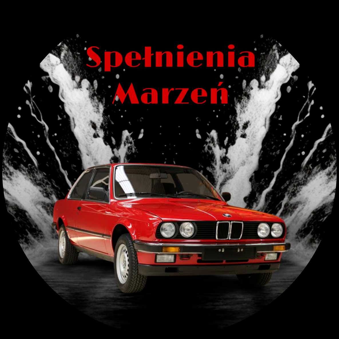 Opłatek na tort BMW Auto Samochód Logo Tekst
