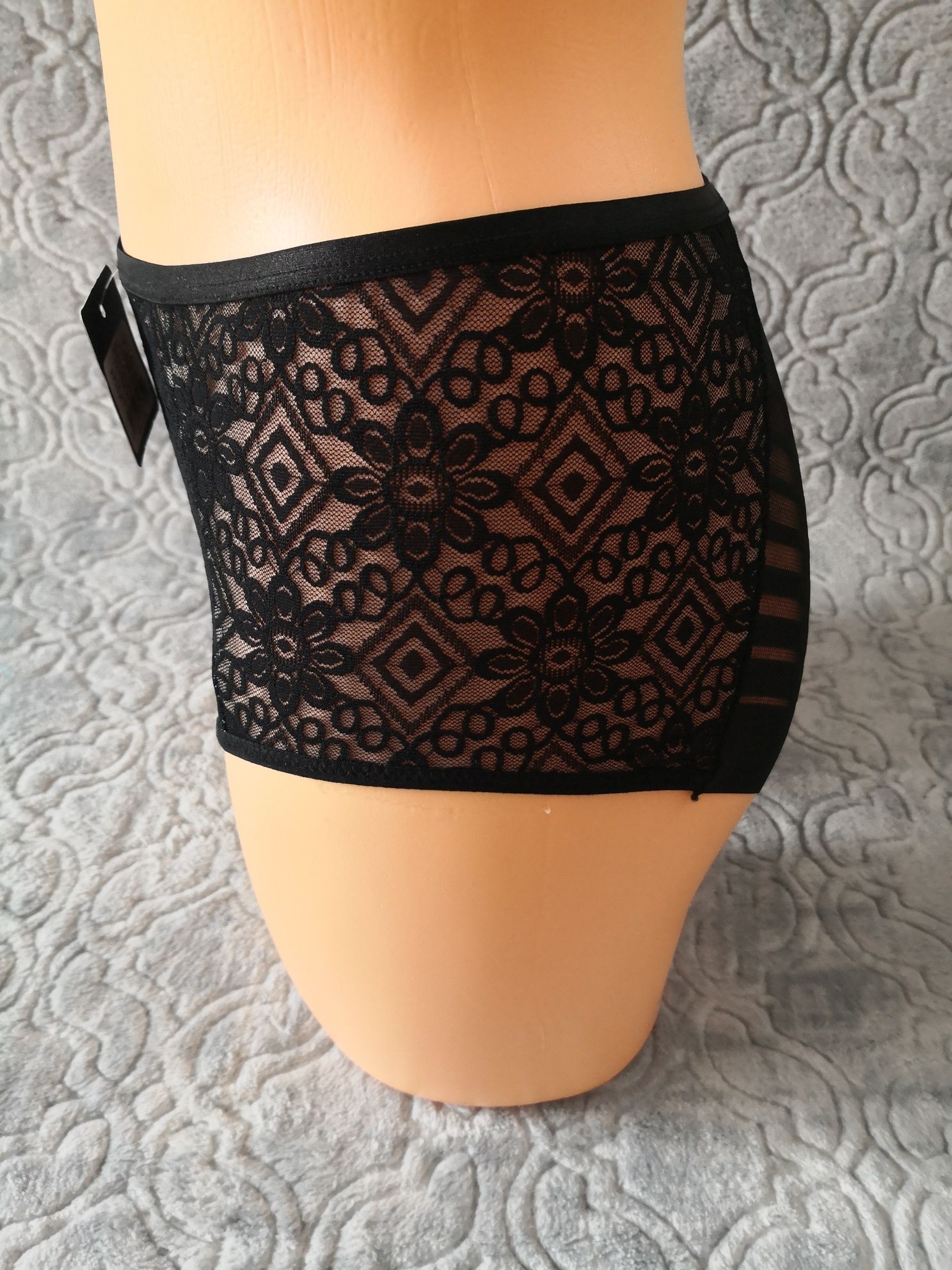 Figi modelujące korygujące XXXL HON2 czarne