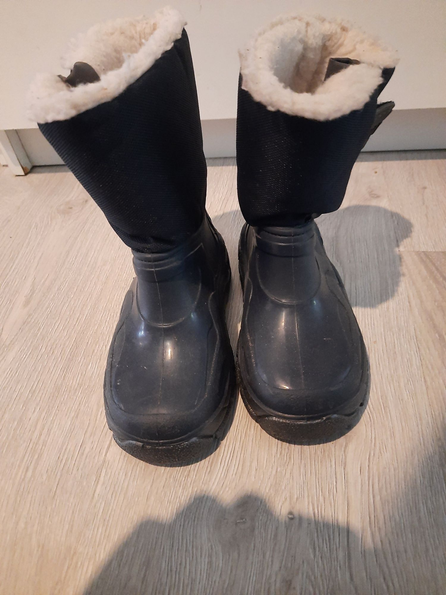 Buty kalosze, śniegowce ocieplane 26-27