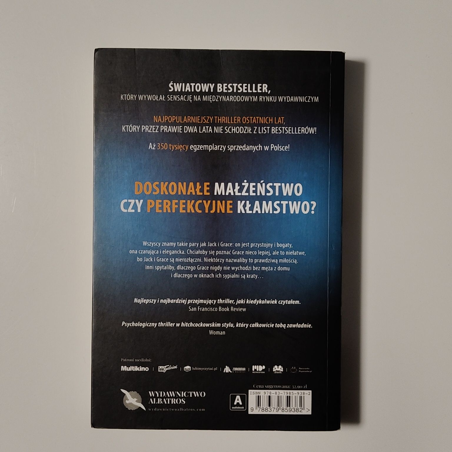 Za zamkniętymi drzwiami B. A. Paris Thriller psychologiczny