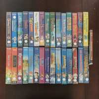 Zestaw 31 bajek VHS Disneya + 1 DVD