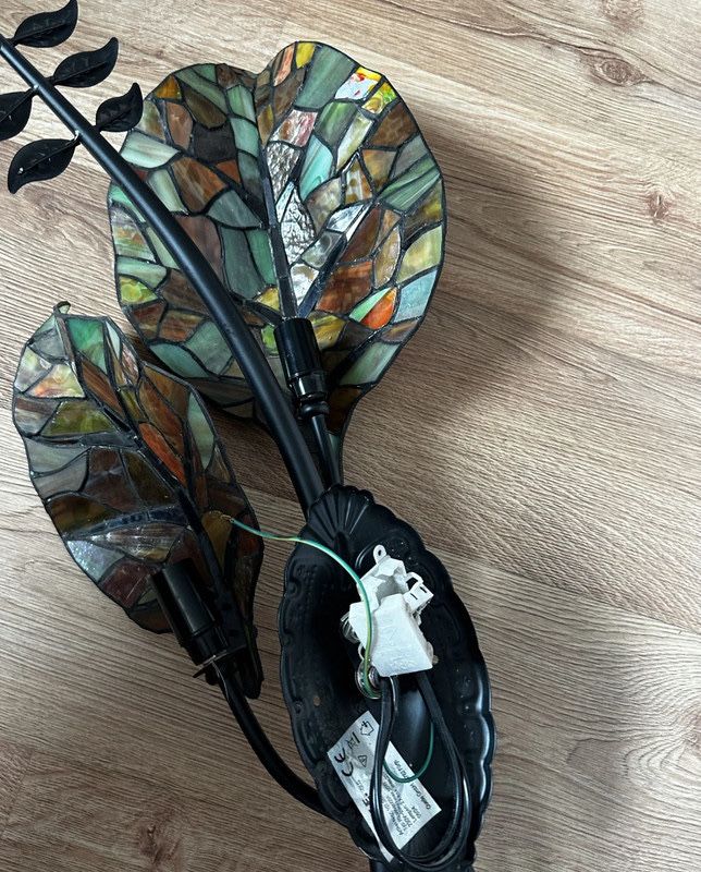 Lampa do powieszenia szklany witraż