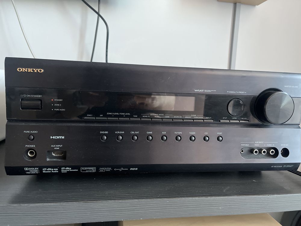 Amplituner Onkyo TxSR607, HDMI, DTS, TrueHD , 7.1