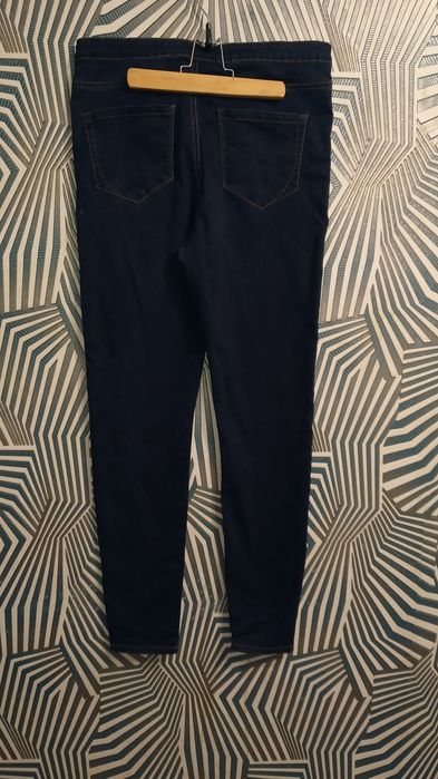 Стейчеві джинси скіні висока посадка Denim Co