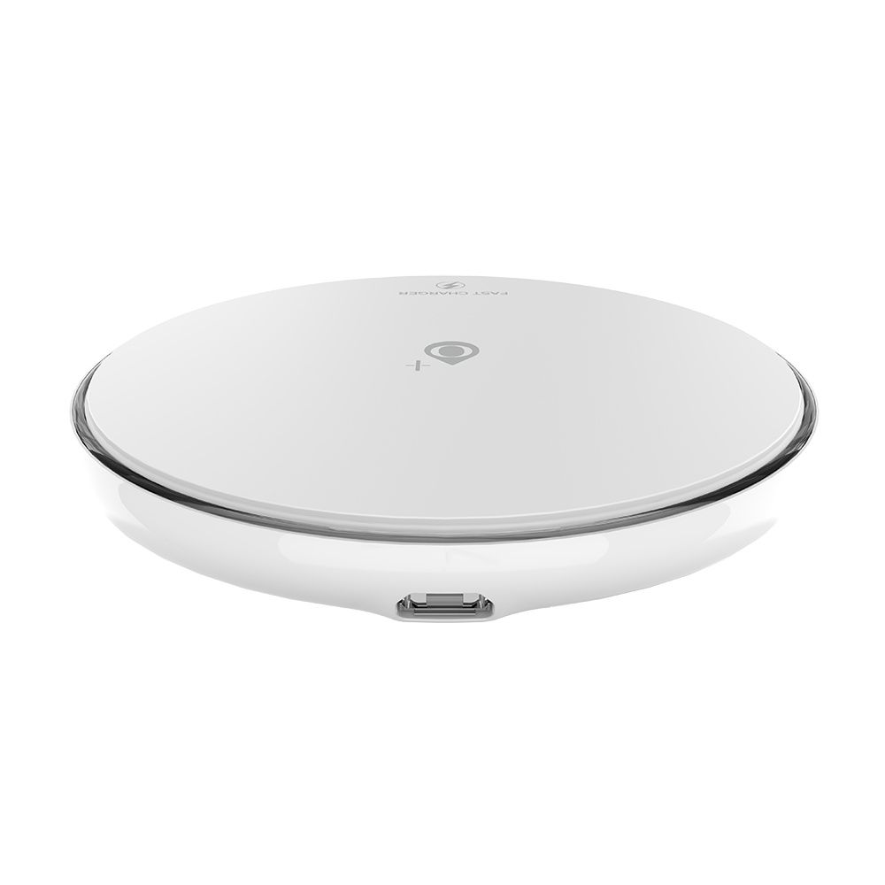 Carregador sem fio One Plus A5728, Qi, 5V / 1.0A, Branco