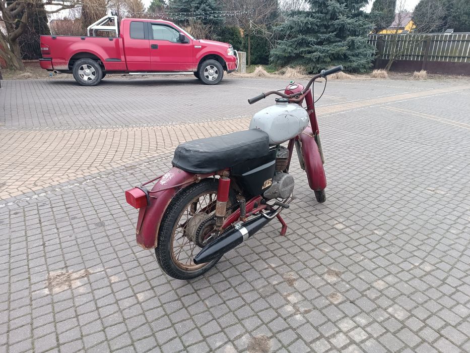 Wsk prospektowa 125 zamiana zamienię motocykl quad cross prl auto bus