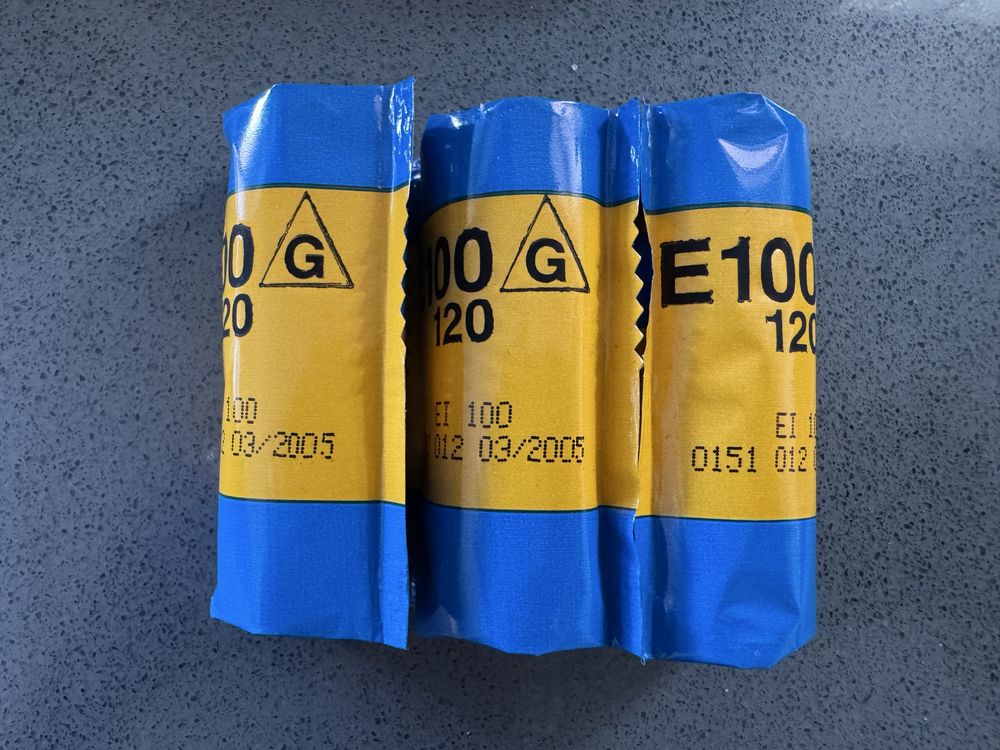 Kodak Ektachrome E100G - Rolo de Medio Formato 120