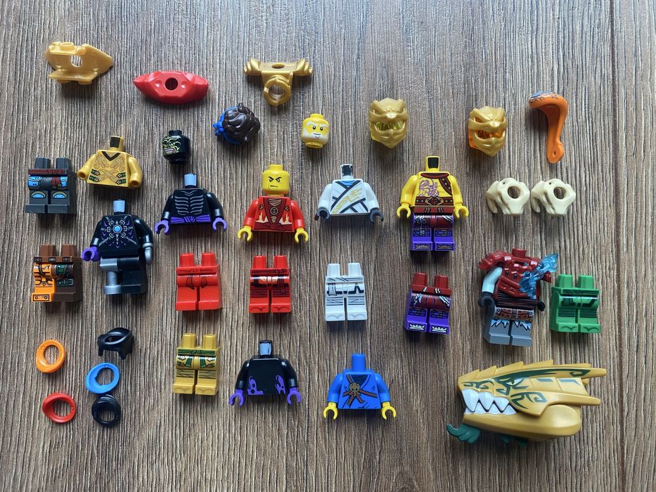 Sprzedam elementy figurek lego ninjago