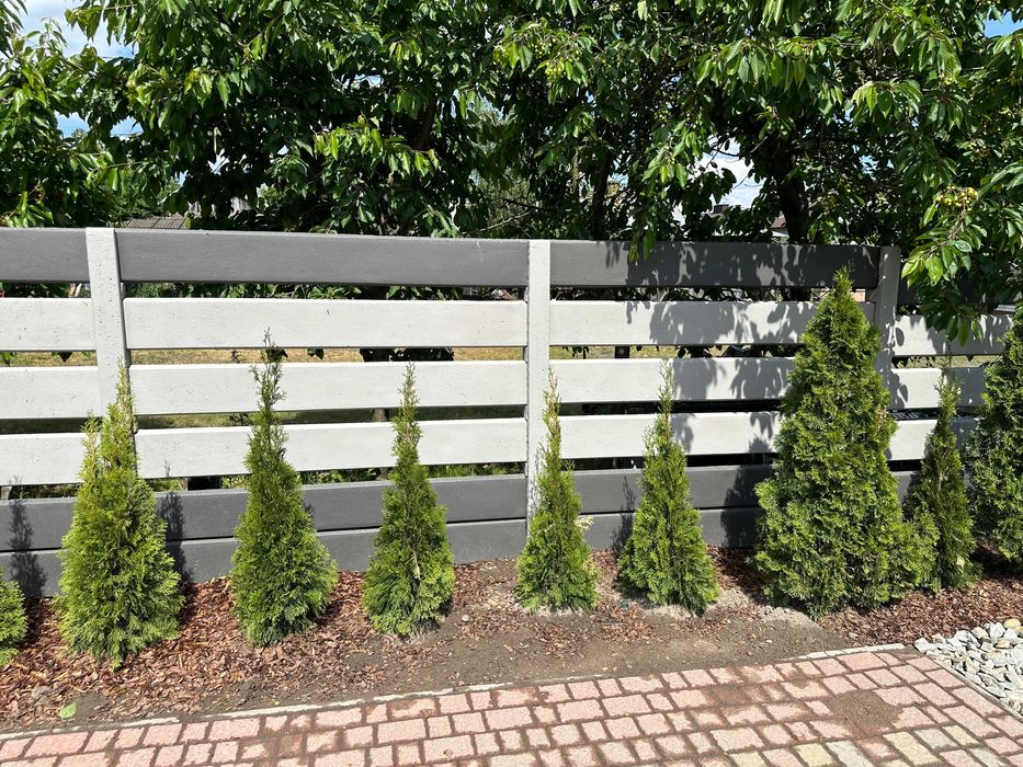 PROMOCJA!! Ogrodzenie betonowe, palisadowe, płyta betonowa, producent!