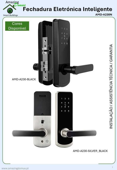 Fechaduras Inteligentes Smart Lock para Controlo de Acessos