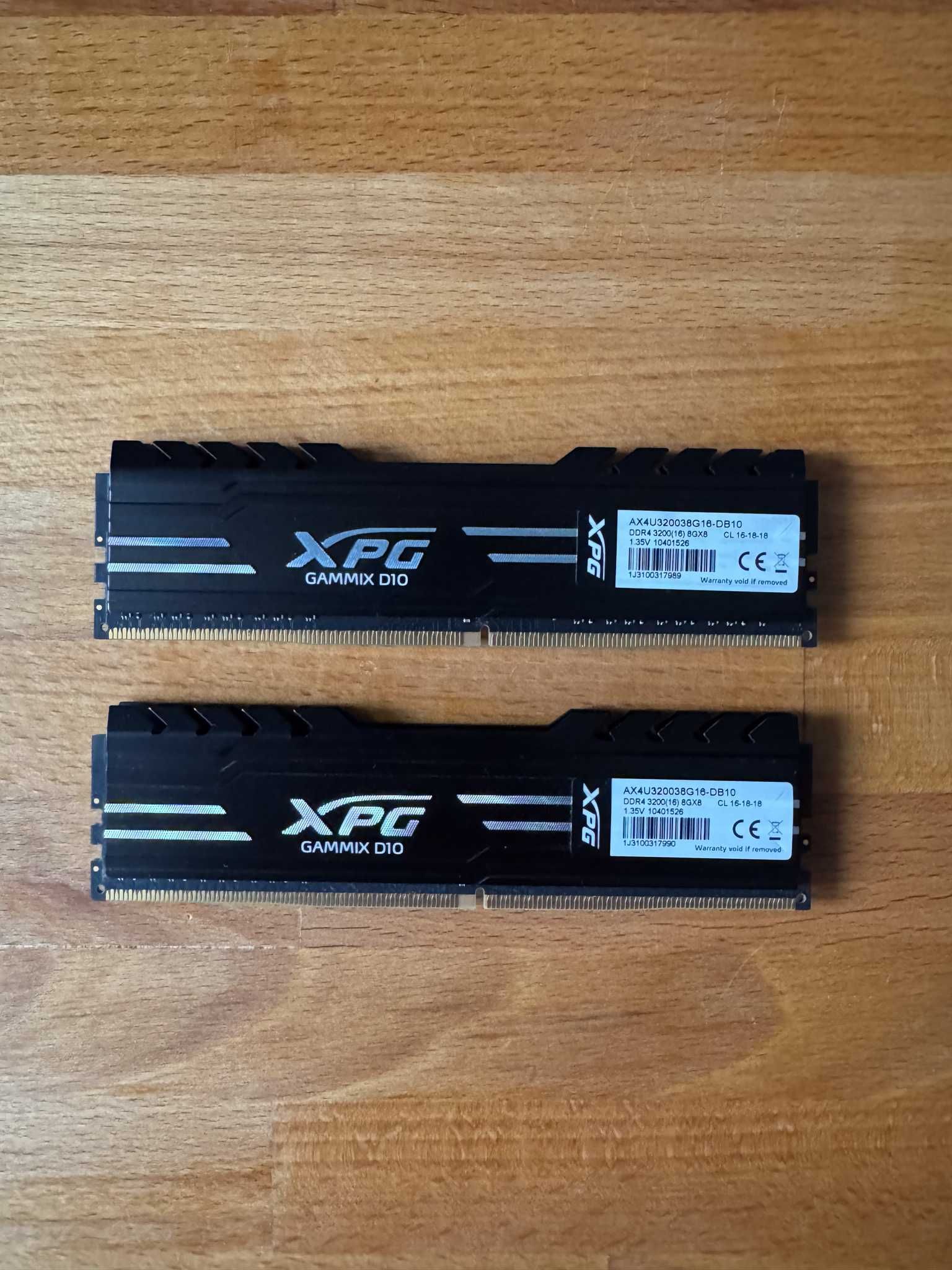 ADATA DDR4 16GB (2x8GB) 3200MHz CL16 XPG Gammix D10